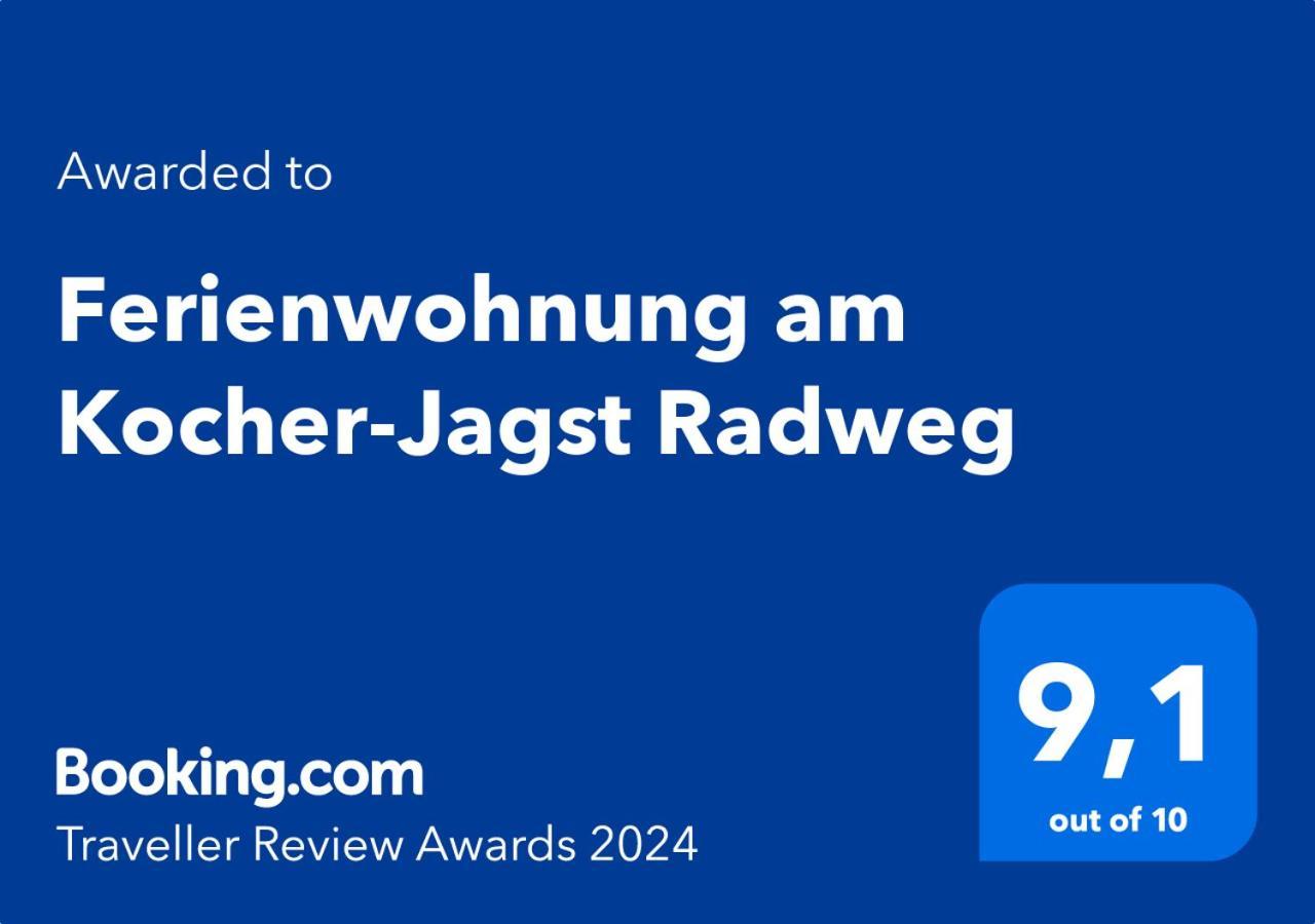 Ferienwohnung Am Kocher-Jagst Radweg Neuenstadt am Kocher Exterior photo